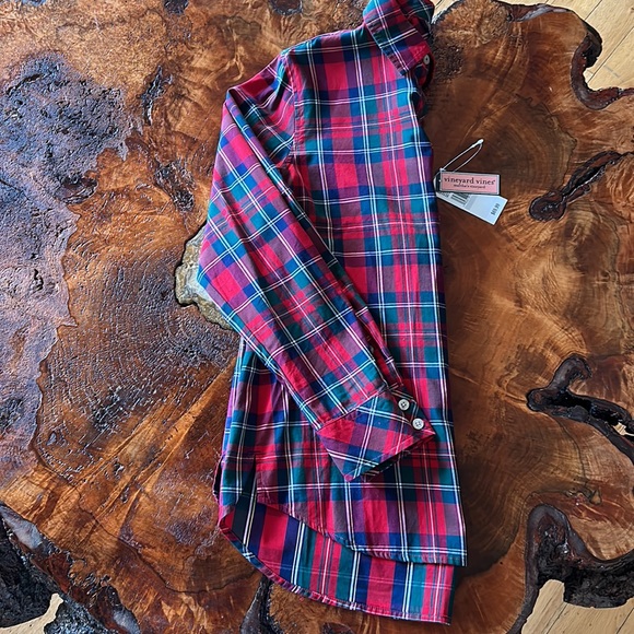 NWT Vineyard Vines plaid relaxed 0 - Picture 12 of 13
